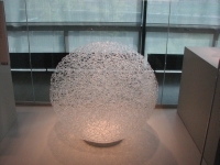 Glass sculpture at the Museum of Glass in Corning